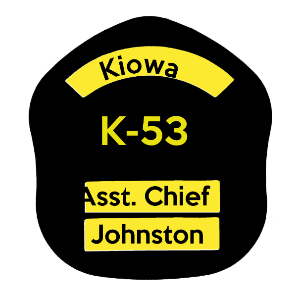 LA Short Style Fire Helmet Shield LAS5