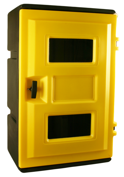 SCBA Respirator Cabinet - Holds 1 SCBA & Clip