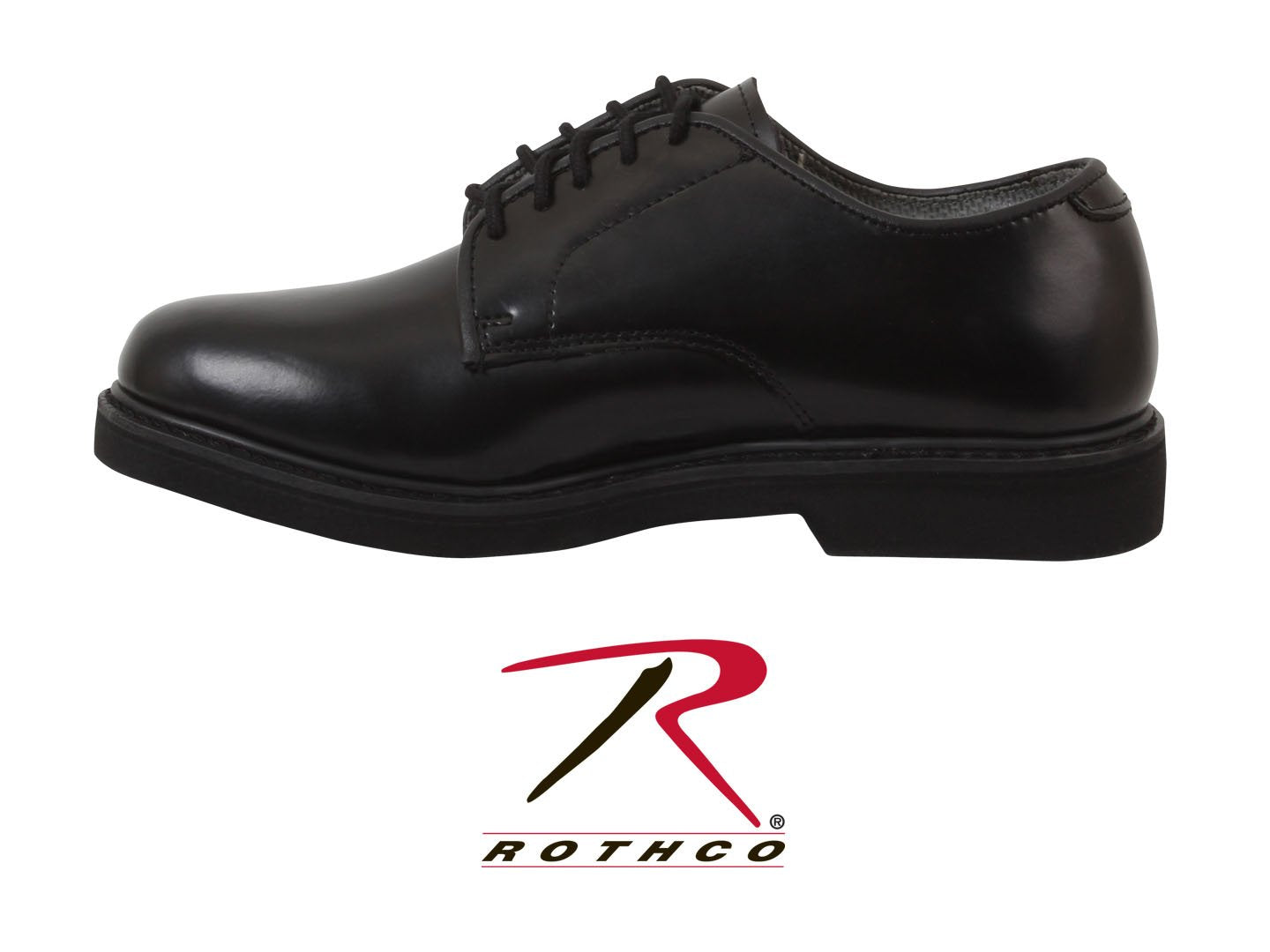 military dress shoes leather sole Rothco Military Uniform Oxford Leather Shoes