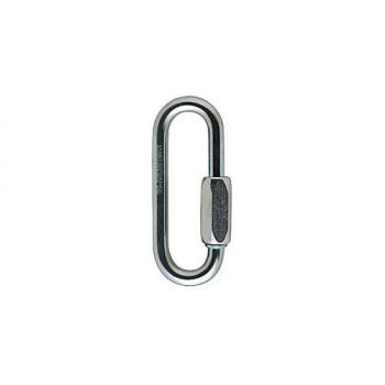 Petzl GO 7mm screw link, oval, steel