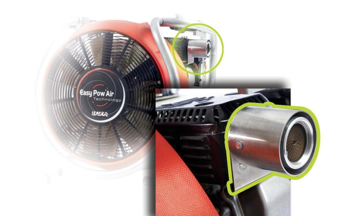 LEADER Cat: Catalytic Exhaust Converter for Honda GX160 and GX200 engines