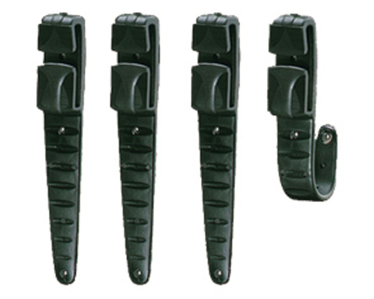 Petzl CROCHLAMP L headlamp clips, 4 bendable