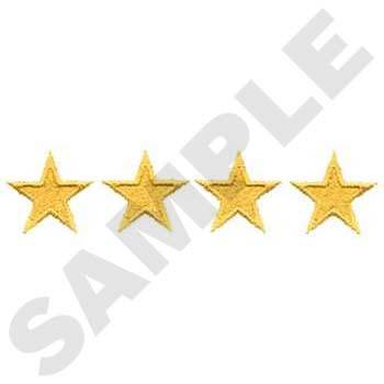 General/ Assistant Chief Collar Embroidery