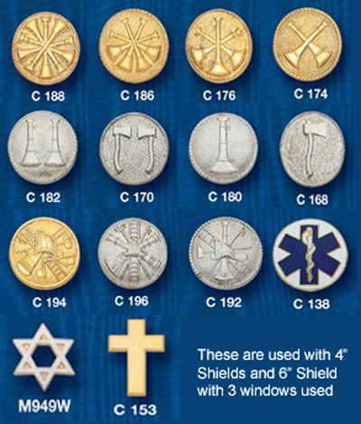 Fire Helmet Shield Style ST3