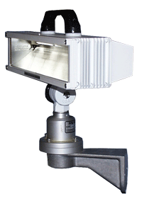 Focus Fixed Side Mount Pedestal Floodlight