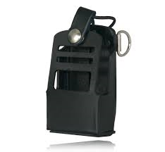 Boston Leather Radio Holder for Motorola EX600 XLS (High Window)