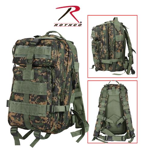 Rothco Woodland Digital Camo Medium Transport Pack