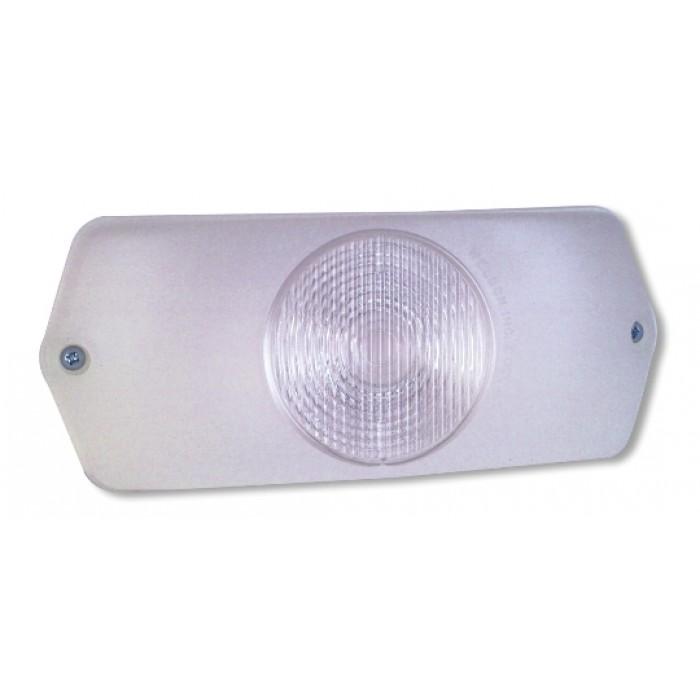 Weldon Dome, #921, Single Wire, Chrome, 21 Cp, Clear