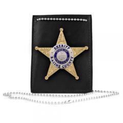 Boston Leather Neck, Pocket, Belt ID and Badge Holder