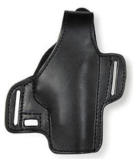 Boston Leather Enforcer Hugger Pancake Holster for Smith & Wesson 4-Digit Automatics