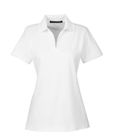 Devon & Jones CrownLux Performance™ Ladies' Plaited Polo