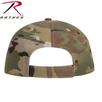 Rothco MultiCam Low Profile Cap With US Flag