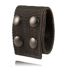 Boston Leather Ballistic Weave Belt Keeper w/ 4 Snaps