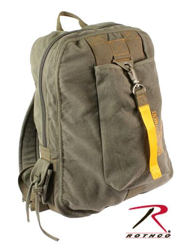Rothco Olive Drab Vintage Canvas Flight Bag