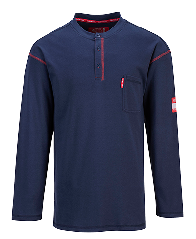 Portwest Crew Neck Button T-Shirt