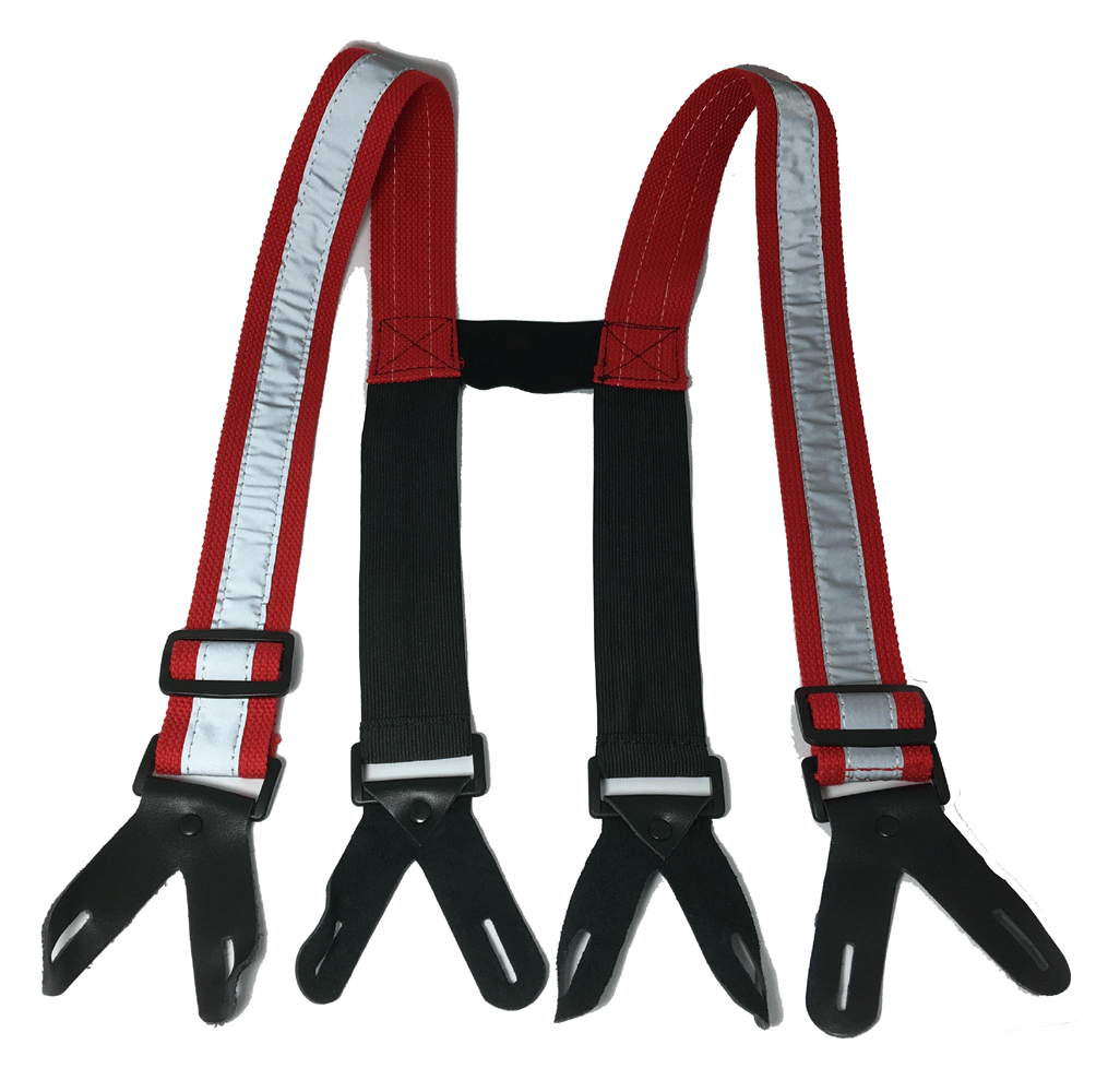 bunker gear pants Firefighting Bunker Pant Suspenders with Reflective Stripes – EMERGENCY RESPONDER PRODUCTS, LLC