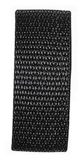 Boston Leather Ballistic Weave Belt Keeper with a Hook and Loop Closure