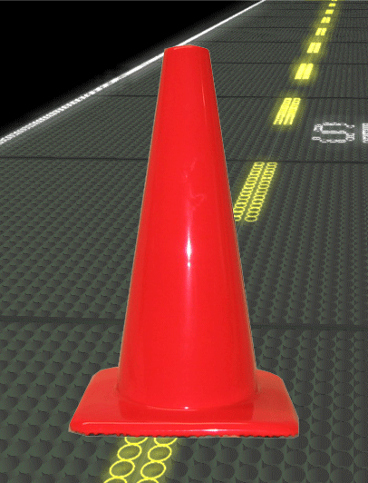 18" Road Cone