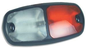 Weldon Red/Clear Interior Lamp, Euro-Style ON/OFF Switch (8086 SERIES)