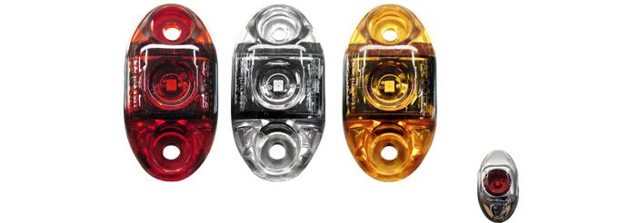 Tecniq S21 Heavy Duty 2 Sidemarker Oval Marker Lamp