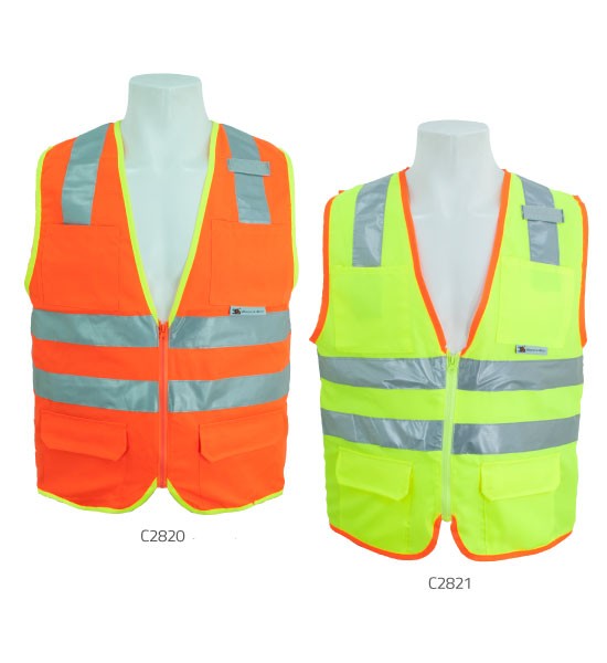 Contrast Bias Solid Vest