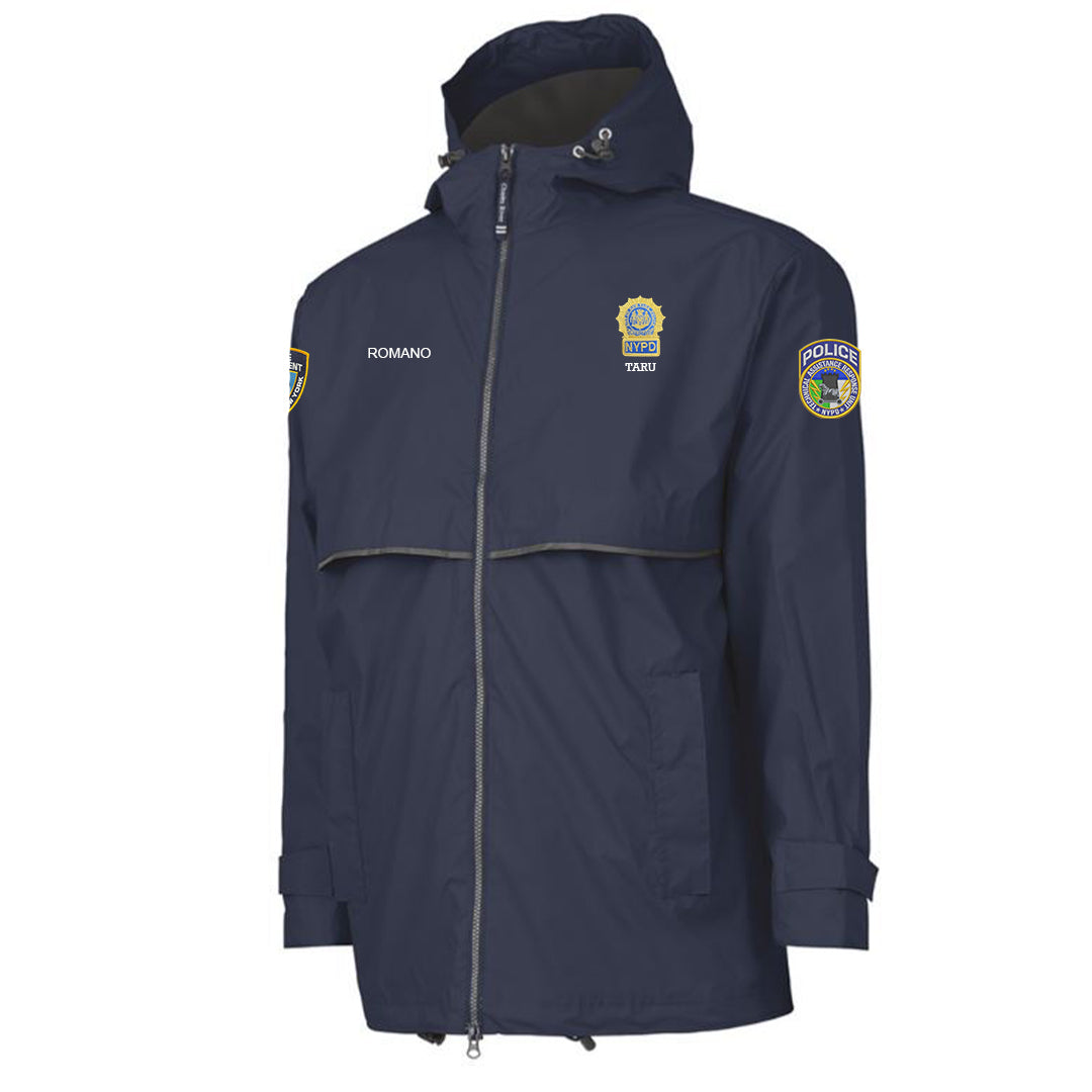 NYPD TARU Charles River New Englander Rain Jacket – EMERGENCY RESPONDER PRODUCTS, LLC