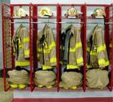 Red Rack Gear Storage - Emergency Responder Products | 911ERP