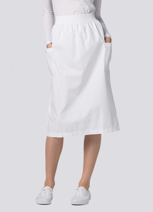 ADAR Mid-Calf Length Drawstring Skirt
