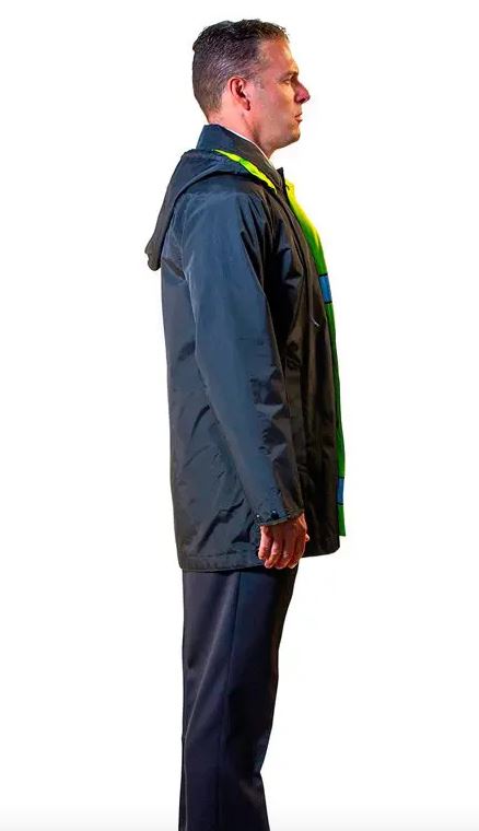 Anchor Uniform 34″ Reversible Raincoat