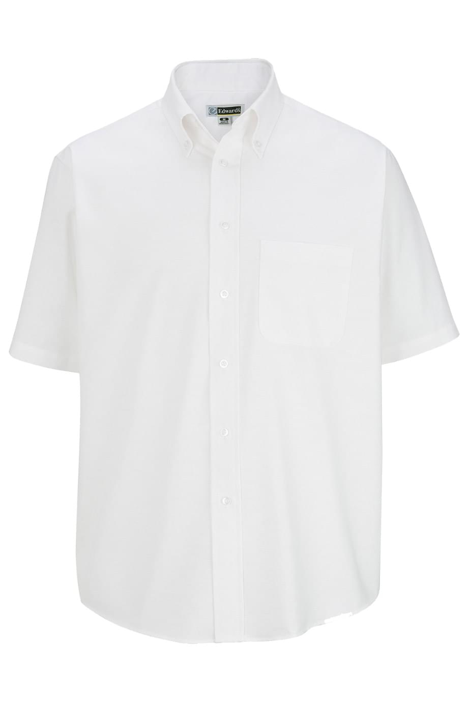 Edwards Garment Easy Care Oxford Short Sleeve Mens Shirt