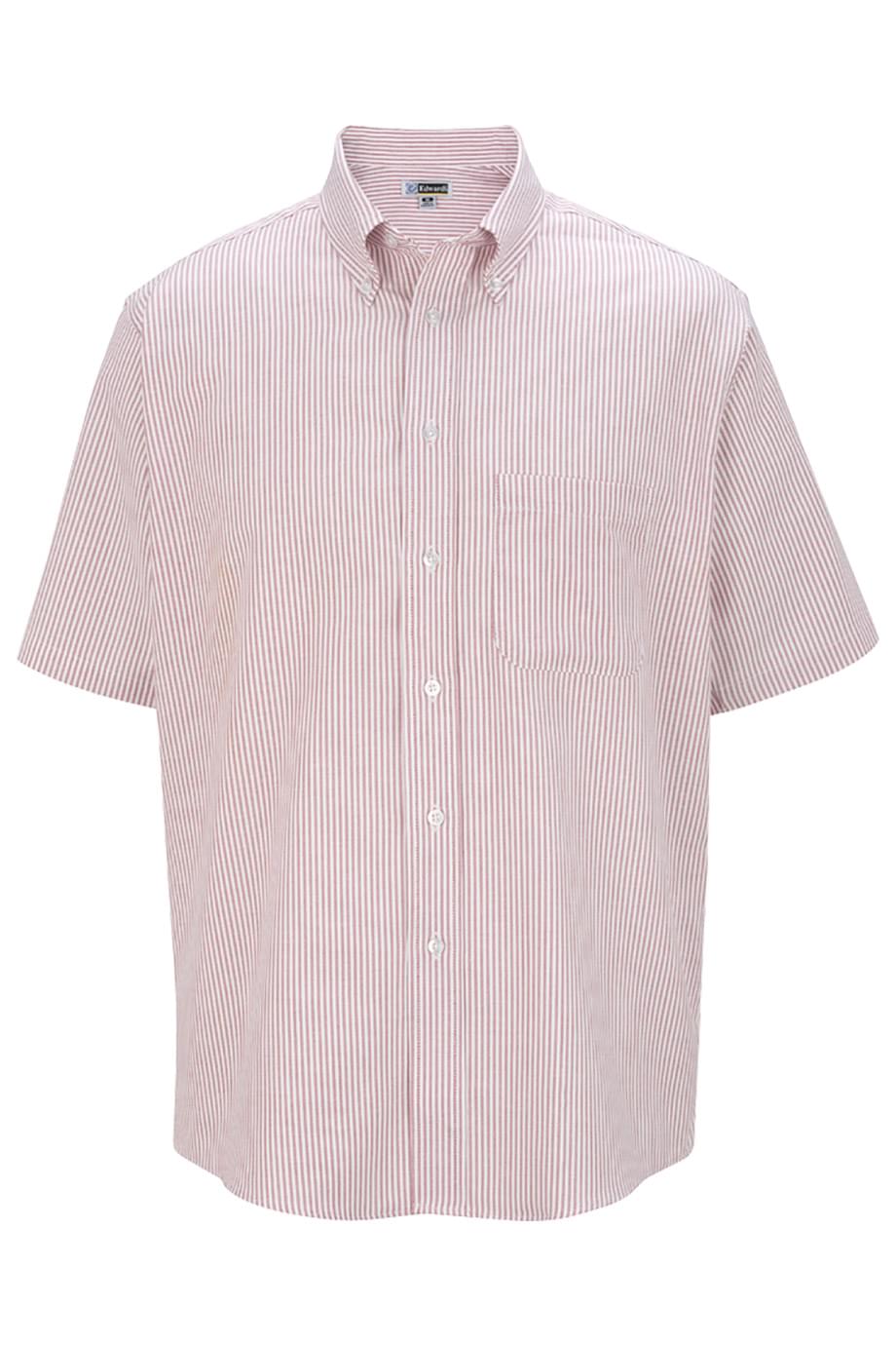 Edwards Garment Easy Care Oxford Short Sleeve Mens Shirt