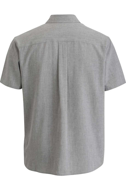 Edwards Garment Melange Mens Camp Shirt