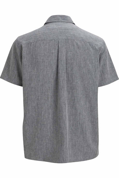 Edwards Garment Melange Mens Camp Shirt