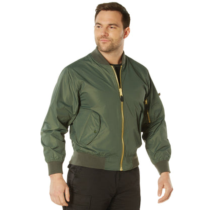 Rothco Lightweight Enhanced Nylon MA-1 Flight Jacket