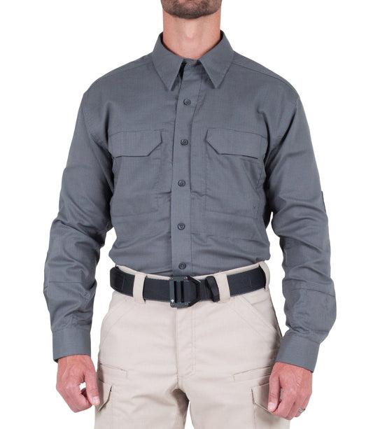First Tactical Men's V2 Tactical Long Sleeve Shirt - Wolf Grey