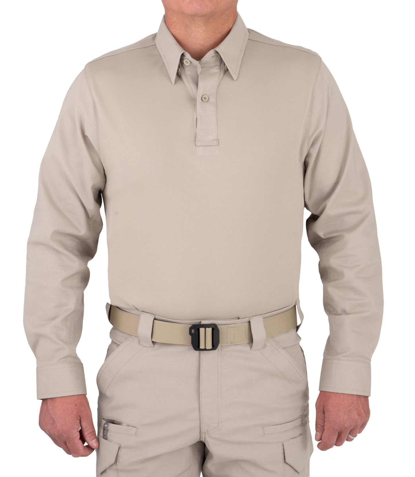 First Tactical Men's V2 Pro Performance Shirt - Silver Tan