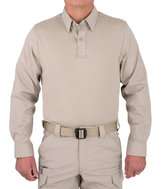First Tactical Men's V2 Pro Performance Shirt - Silver Tan