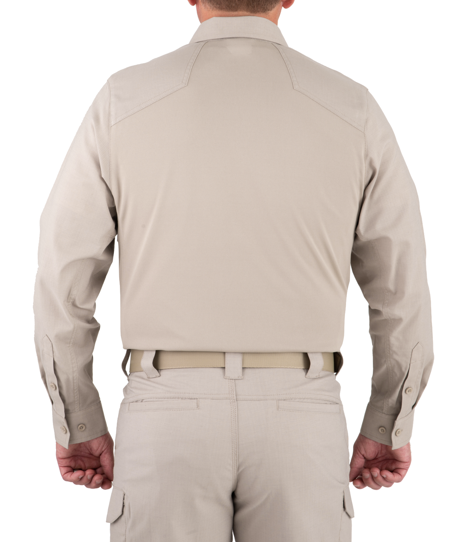 First Tactical Men's V2 Pro Performance Shirt - Silver Tan
