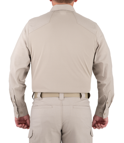 First Tactical Men's V2 Pro Performance Shirt - Silver Tan