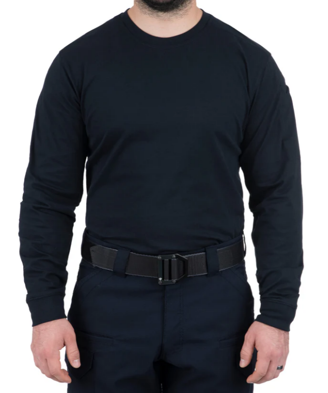 First Tactical Men's Tactix Series Cotton Long Sleeve T-Shirt with Pen Pocket