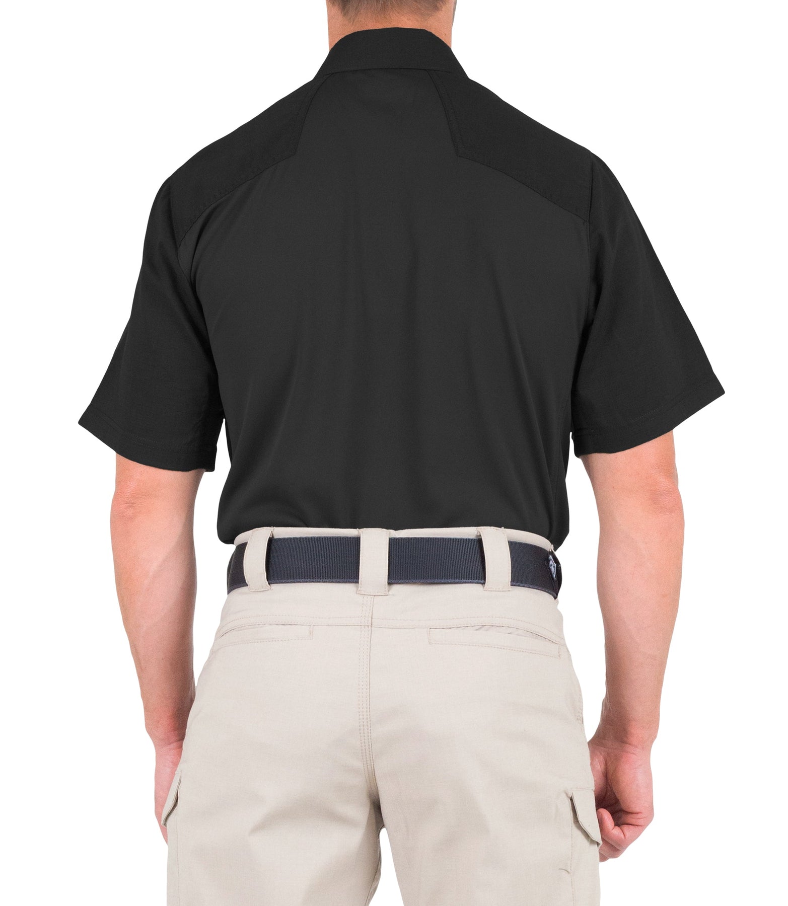 First Tactical Men's V2 Pro Performance Short Sleeve Shirt - Black