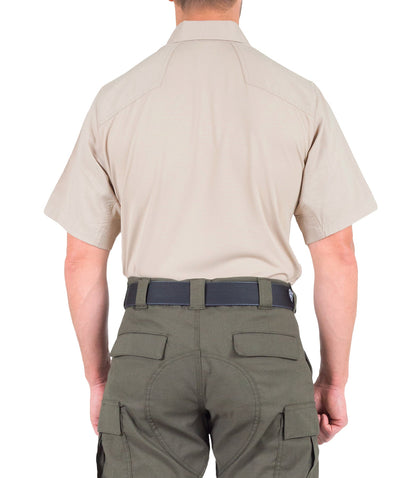 First Tactical Men's V2 Pro Performance Short Sleeve Shirt - Khaki