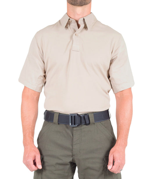 First Tactical Men's V2 Pro Performance Short Sleeve Shirt - Silver Tan
