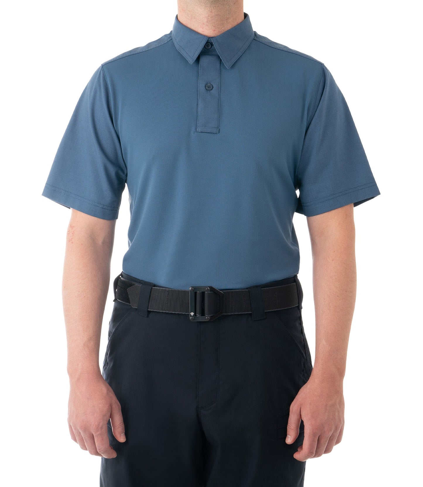 First Tactical Men's V2 Pro Performance Short Sleeve Shirt - French Blue