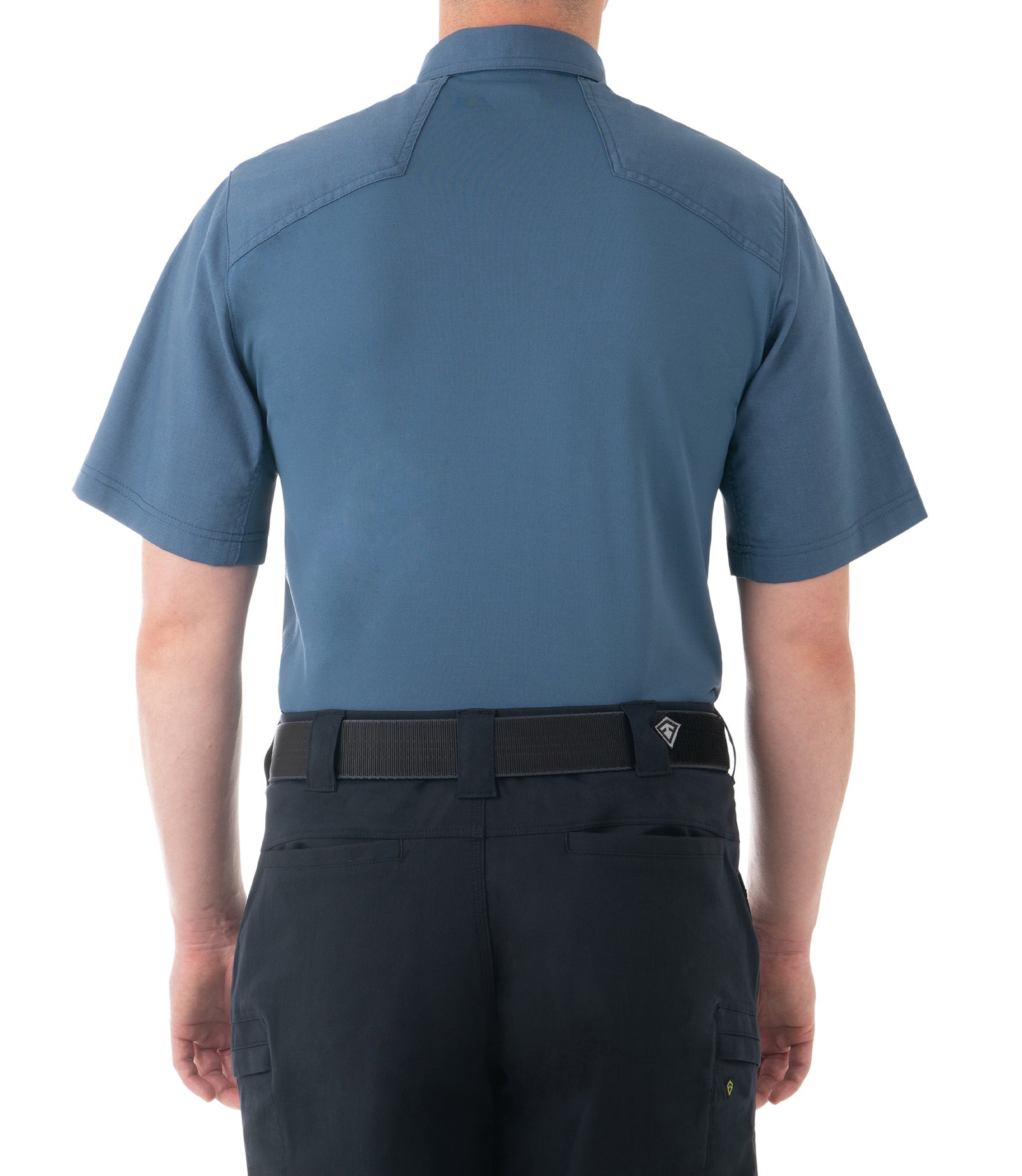 First Tactical Men's V2 Pro Performance Short Sleeve Shirt - French Blue