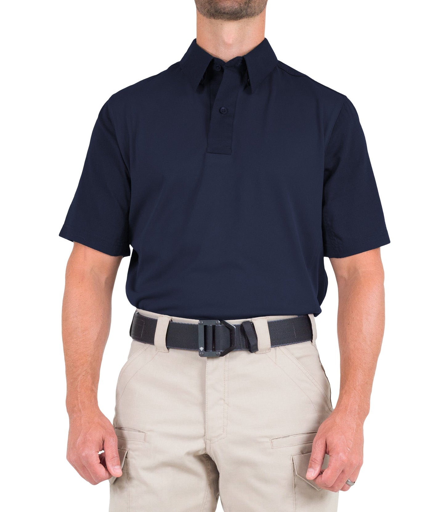First Tactical Men's V2 Pro Performance Short Sleeve Shirt - Midnight Navy
