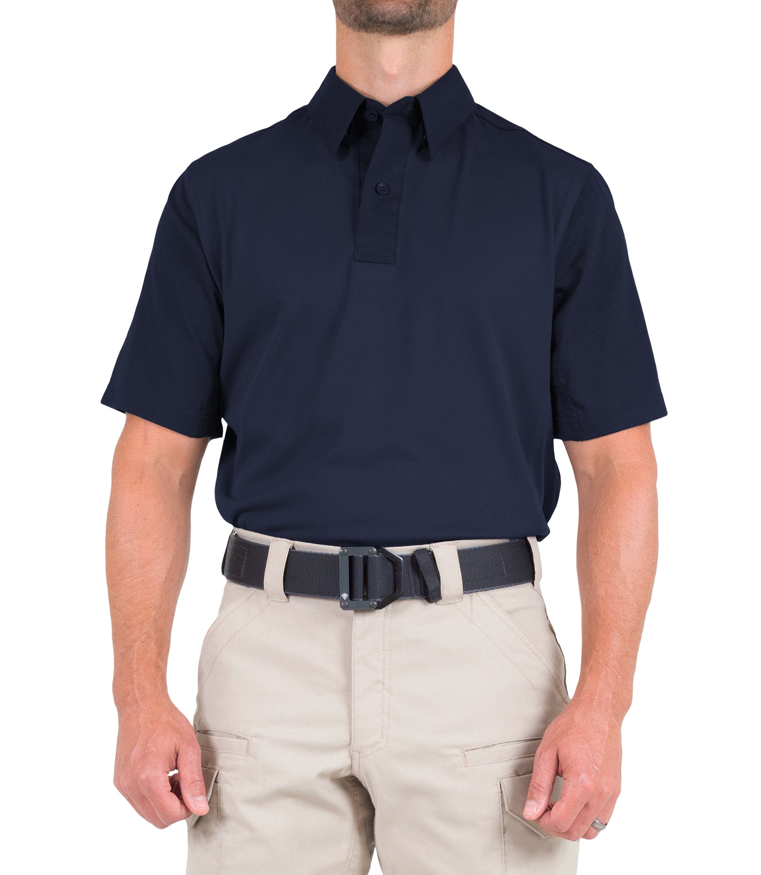 First Tactical Men's V2 Pro Performance Short Sleeve Shirt - Midnight Navy