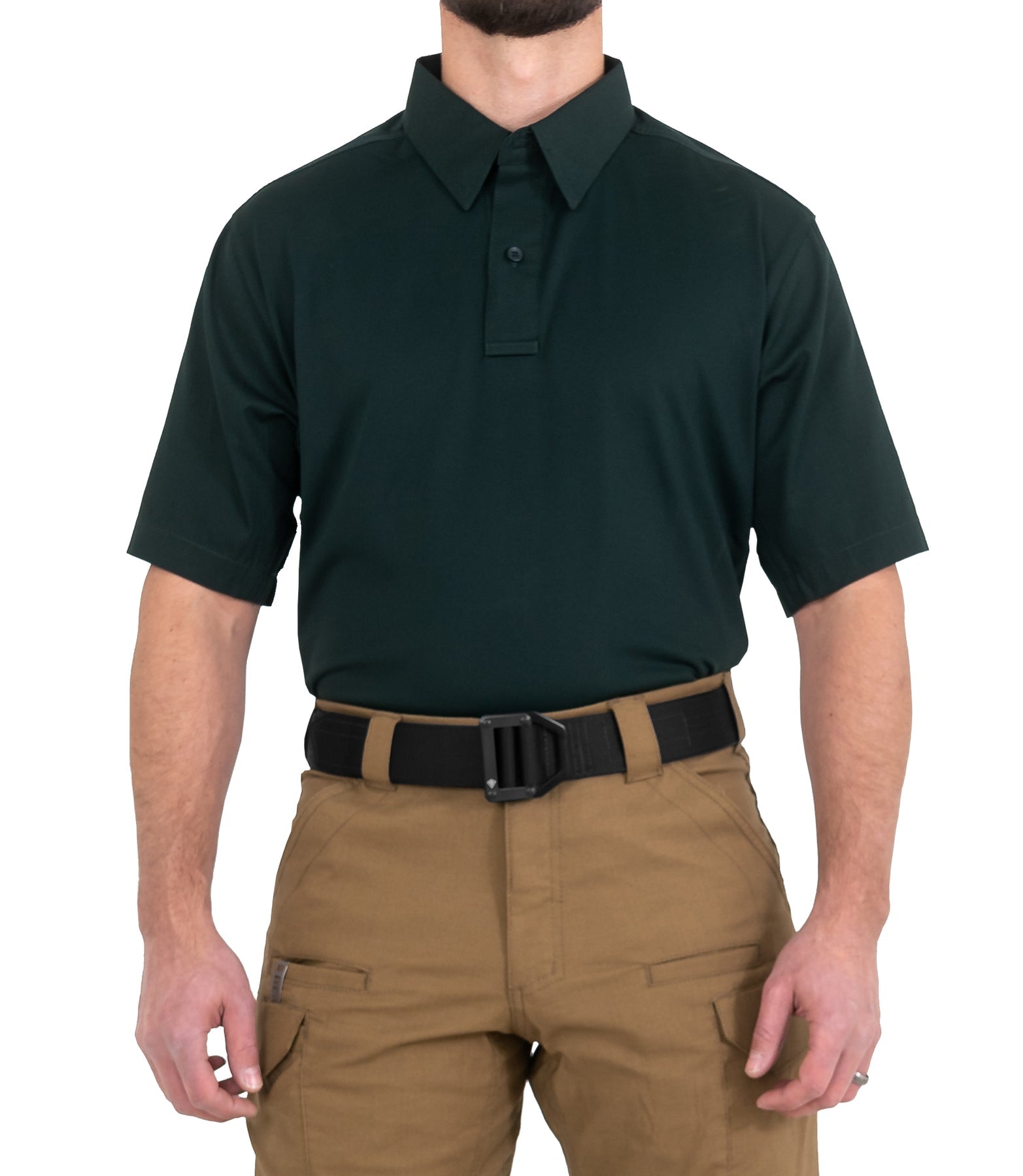 First Tactical Men's V2 Pro Performance Short Sleeve Shirt - Spruce Green