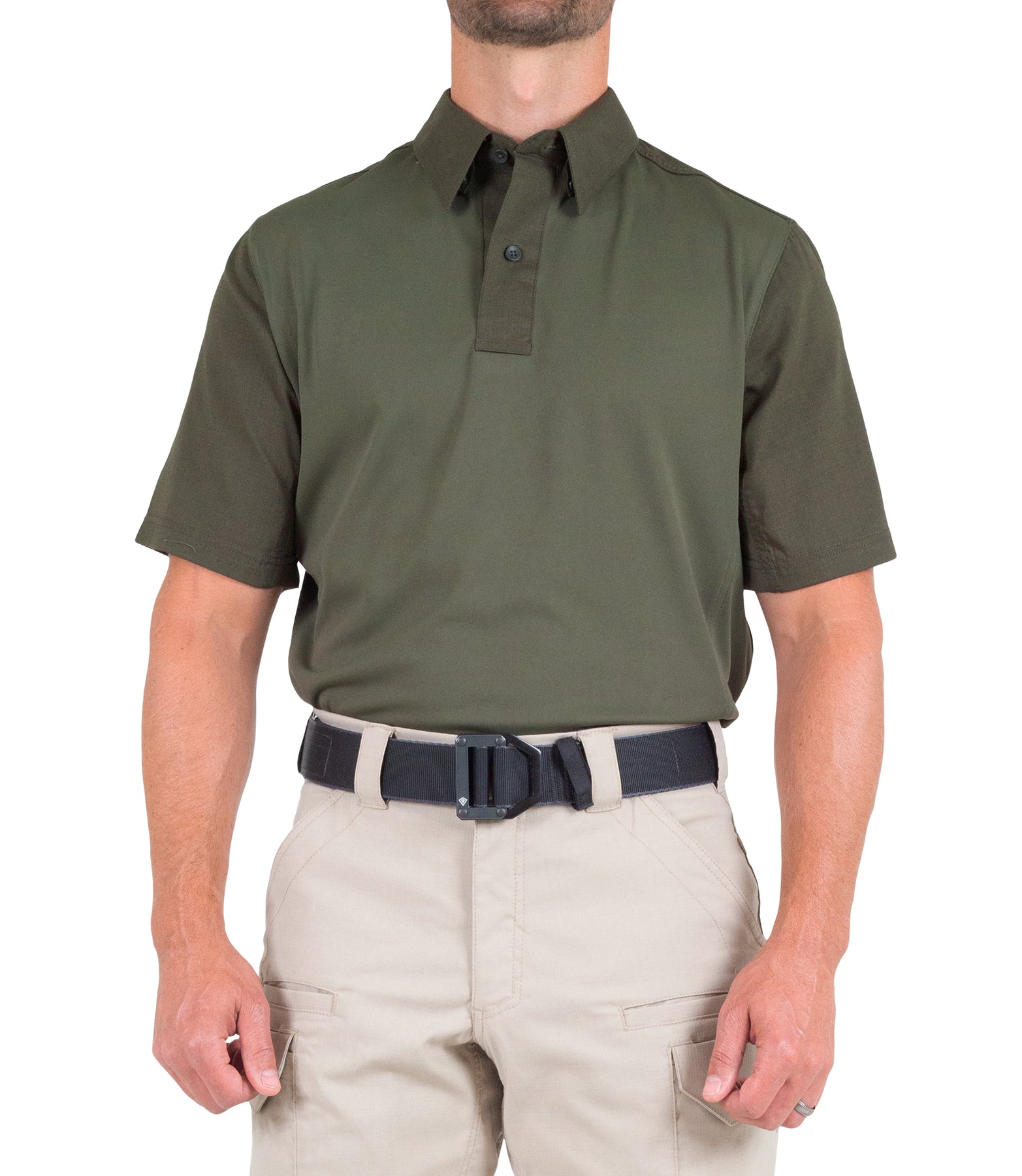 First Tactical Men's V2 Pro Performance Short Sleeve Shirt - OD Green
