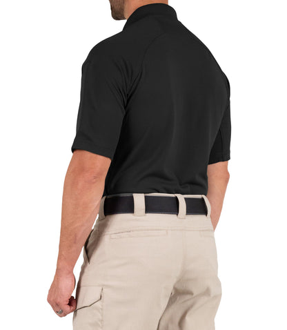 First Tactical Men's Performance Short Sleeve Polo - Black